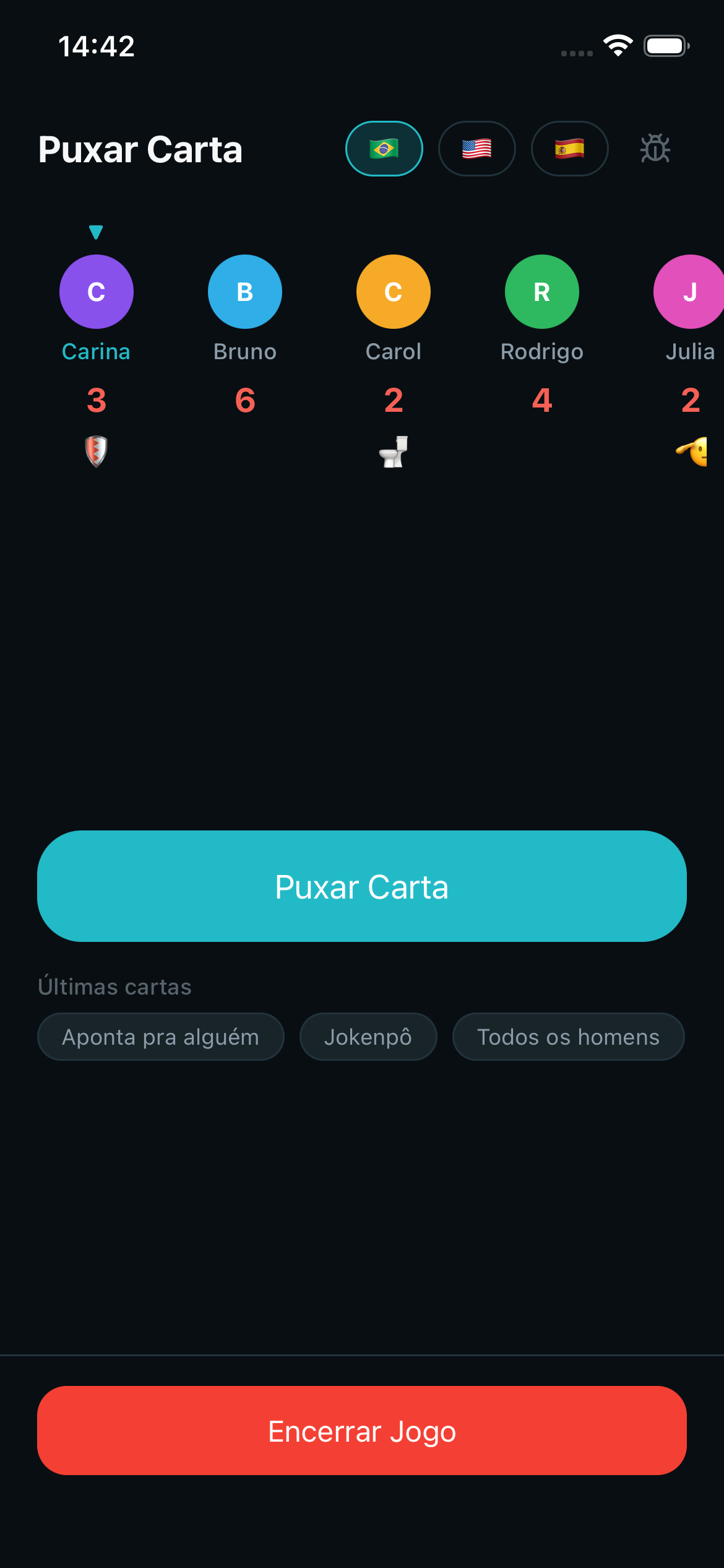 Compre uma carta