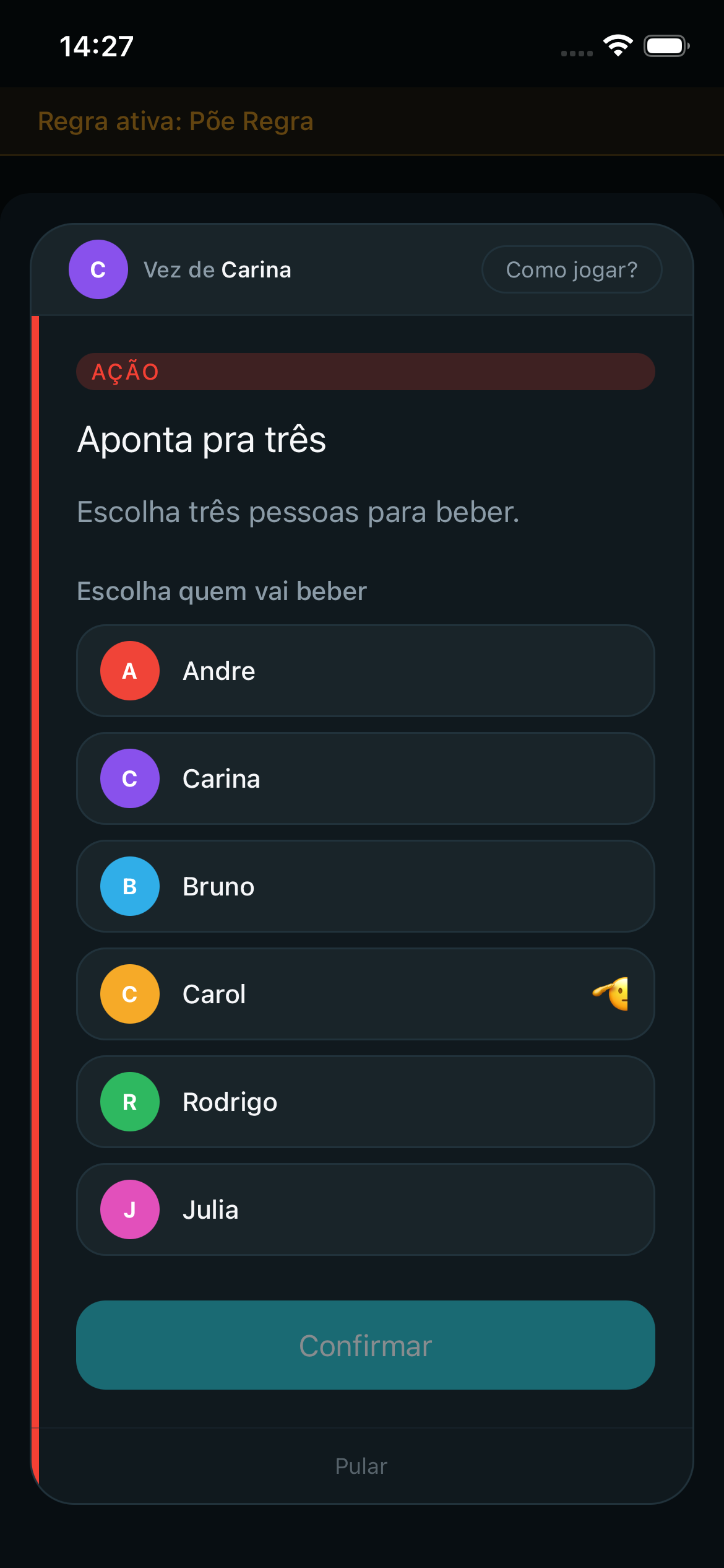 Party It app screenshots
